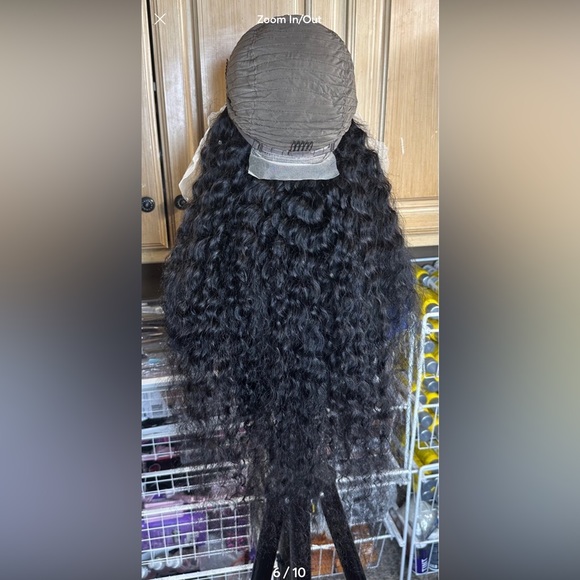 ❤️NEW ❤️100% Human Hair HD Lace Front Wig 30” Density 180 MEDIUM TO LARGE HEAD - Picture 5 of 11